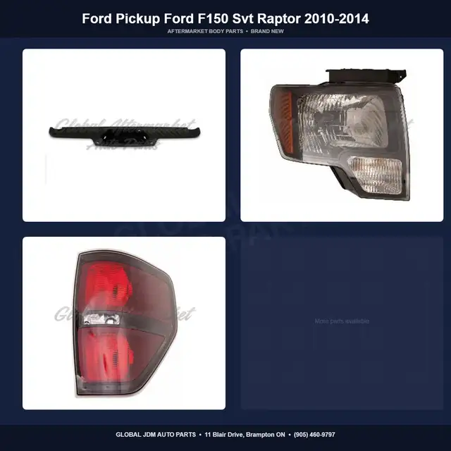 Ford Pickup Ford F150 Svt Raptor 2010-2014 Bumper