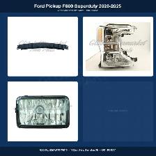 Ford Pickup F600 Superduty 2020-2025 Grille Bumper Hood