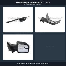 Ford Pickup F150 Raptor 2017-2025 Grille Fender Mirror Hood