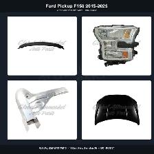Ford Pickup F150 2015-2025 Grille Fender Mirror Bumper Hood