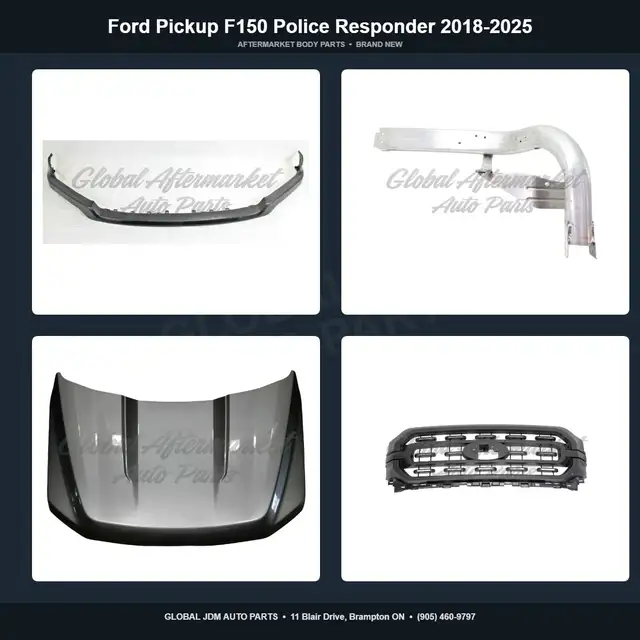 Ford Pickup F150 Police Responder 2018-2025 Grille Mirror