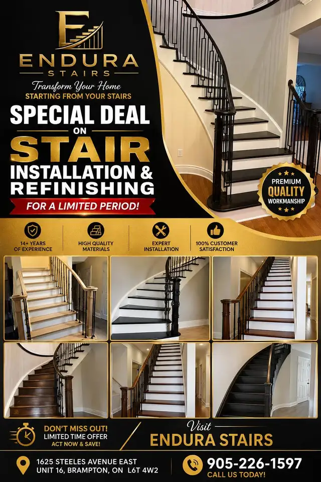SPECIAL SALE ON STAIR PARTS