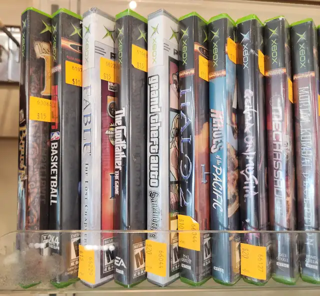 Xbox Games: Fable, Halo, Tom Clancy, Tony Hawk, Mortal Kombat...