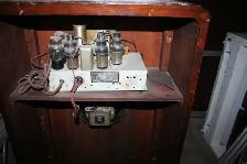 Radio meuble ancien vintage antique antiquité 1930's complet - Photo 2