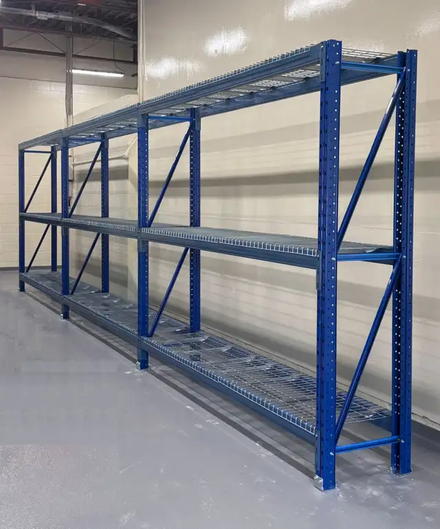 NEW and USED 24 inch Deep Pallet Racking REDIRACK Storage Rack