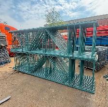 USED 14 ft x 42 inch  Redirack Uprights Frames Pallet Racking - Photo 4