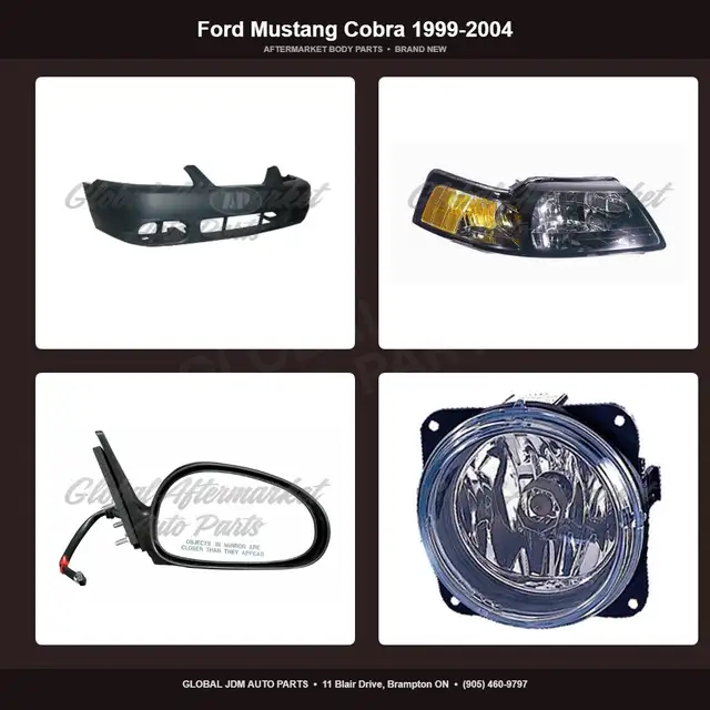 Ford Mustang Cobra 1999-2004 Mirror Bumper
