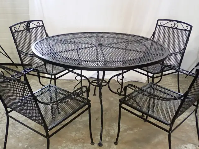 Wrought Iron Patio Set