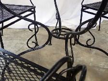 Wrought Iron Patio Set - Photo 4