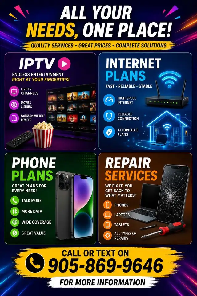 tv services,  phone services