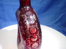 Vintage Egermann Bohemian Crystal Decanter - Photo 5