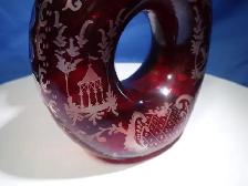 Vintage Egermann Bohemian Crystal Decanter - Photo 6