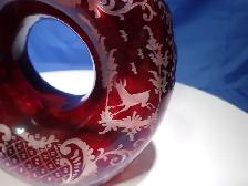Vintage Egermann Bohemian Crystal Decanter - Photo 8