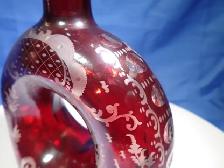 Vintage Egermann Bohemian Crystal Decanter - Photo 9