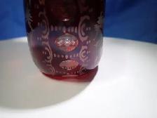 Vintage Egermann Bohemian Crystal Decanter - Photo 10