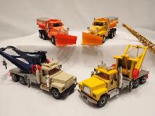 Siku Die Cast Toy Utility & Snow Trucks