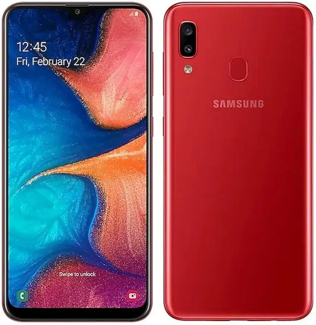 Samsung Galaxy A20 (32GB) Dual SIM Unlocked | Case & Charge