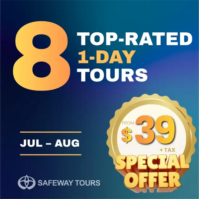 8 Top-Rated One-Day Tours from the GTA | From $39   Tax
