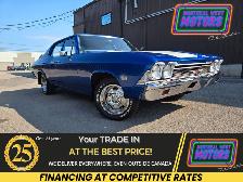 1968 Chevrolet Chevelle MALIBU / 350ci Vortec 6 Passagers