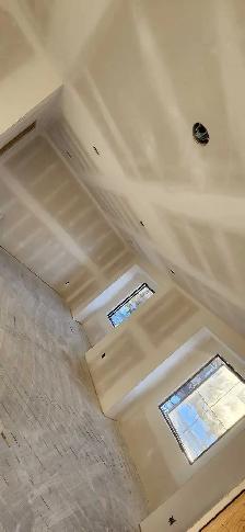 Popcorn ceiling removal, Drywalling, Taping