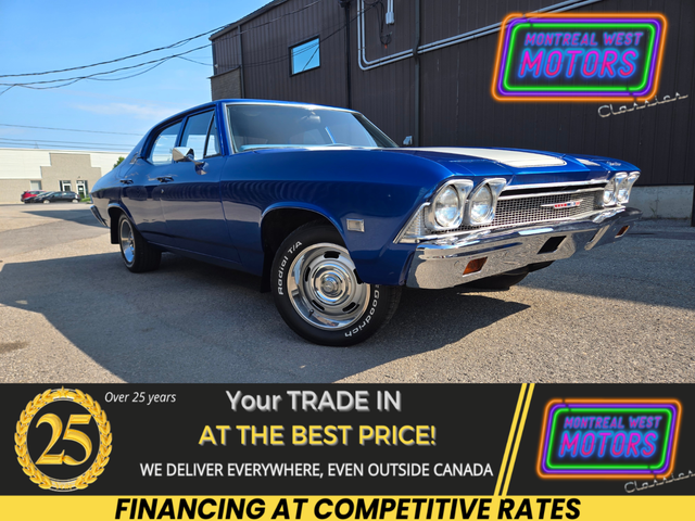 1968 Chevrolet Chevelle MALIBU / 350ci Vortec 6 Passengers