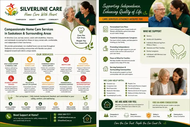 cleaning and home care services for Saskatoon and su