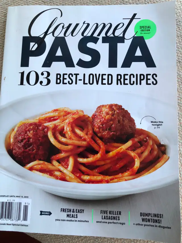 GOURMET PASTA MAGAZINE- Softcover