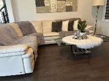 Sectional Leather Couch $1000 - Photo 2