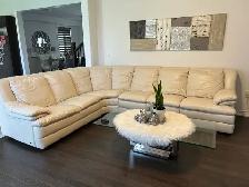 Sectional Leather Couch $1000 - Photo 3