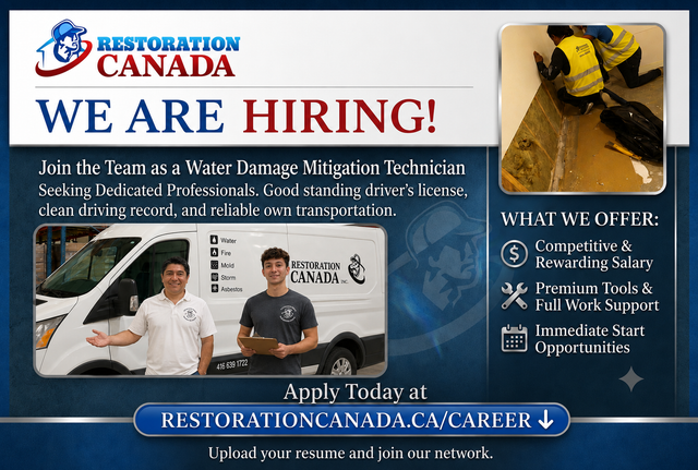 looking for full time workers, in GTA,  Restoration Canada. jobs