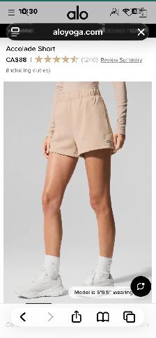 ALO ACCOLADE SHORTS - Photo 2