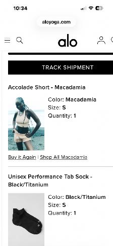 ALO ACCOLADE SHORTS - Photo 4