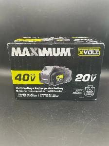 MAXIMUM XVOLT 20V/40V BATTERY