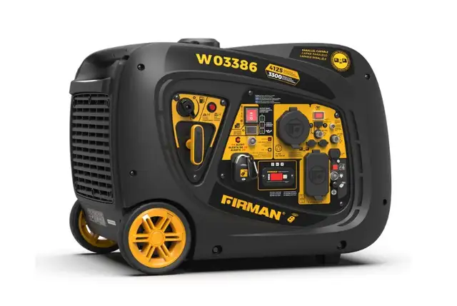Firman W03386 3300W Remote Start Inverter Generator NEW $899