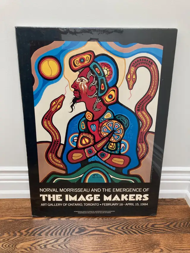 Norval Morrisseau Print from AGO in 1984