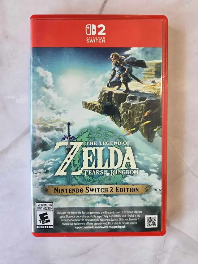 SWITCH 2 ZELDA TEARS OF THE KINGDOM