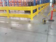 Pallet Racking protection - guards and safety rails. - Photo 6