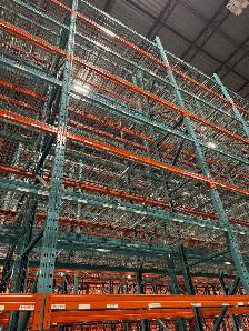 USED WIRE MESH DECKING FRO PALLET RACKING 42' x 46'