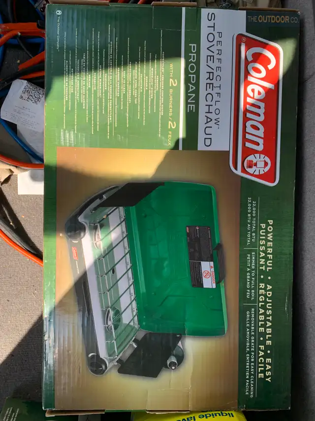 Coleman Two Burner Propane Stove - BRAND NEW IN BOX