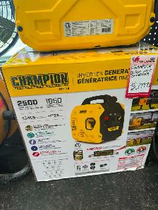 Champion 2500w  Inverter Generator