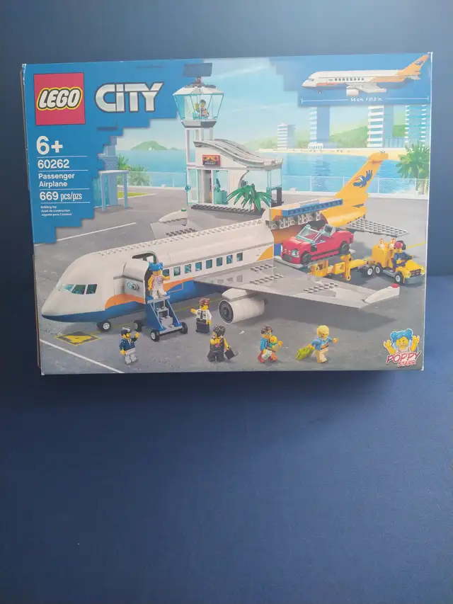 Lego jeu 60262 avion commerciale