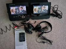 Portable Dual Screen DVD Player - Photo 4