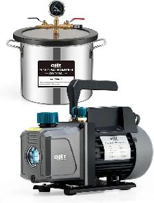 Orion Motor Tech 7.6 L Vacuum Chamber with Pump Kit, 3.5 cfm Vac - Photo 4