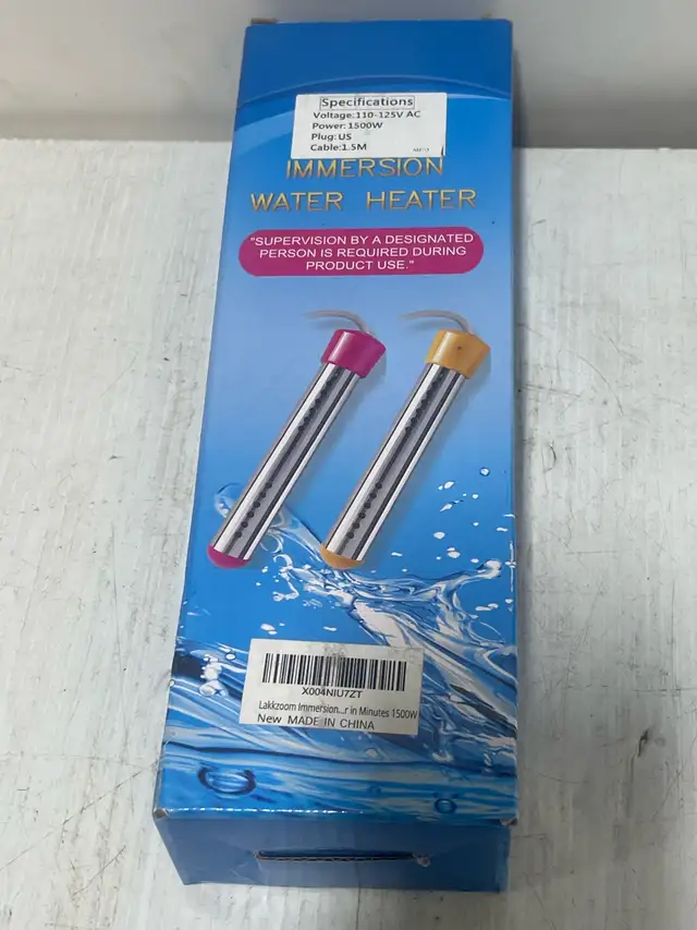 Lakkzoom Immersion Water Heater