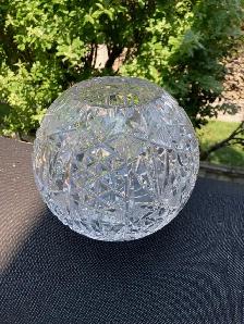 Violetta Crystal Globe Vase - Photo 2