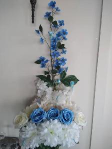 Vase avec fleurs (création unique) - Photo 2