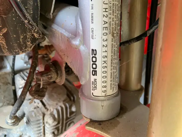 2005 Honda CRF50F
