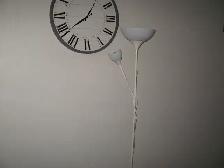 Clock and Floor Lamp - Photo 2