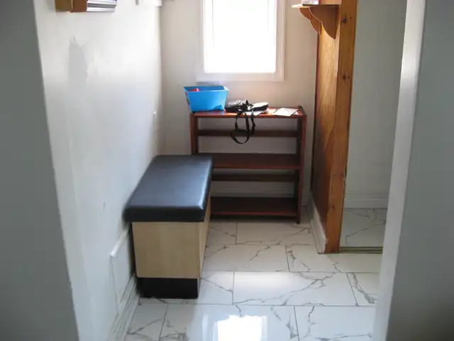 Shoe Bench and Shoe Rack