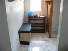 Shoe Bench and Shoe Rack